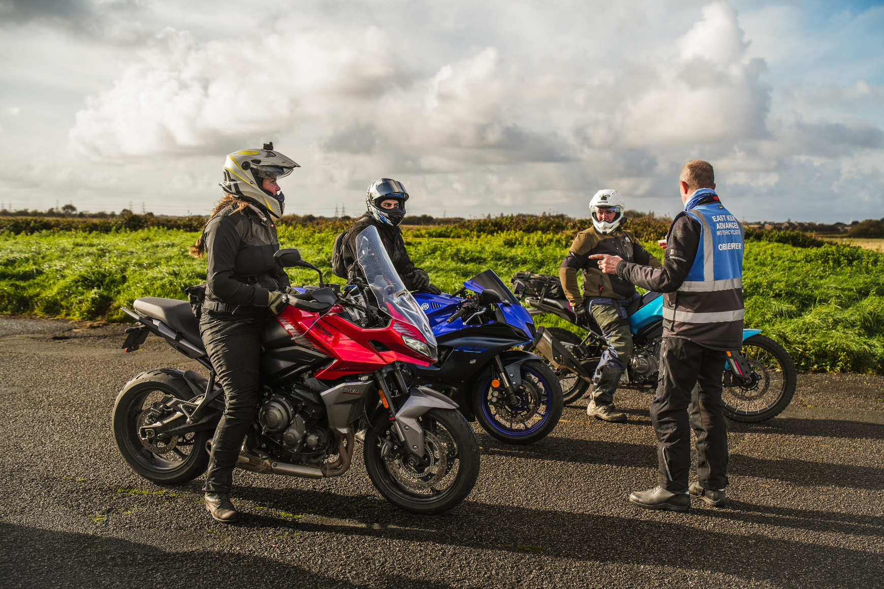 IAM Roadsmart advanced rider training for East Kent