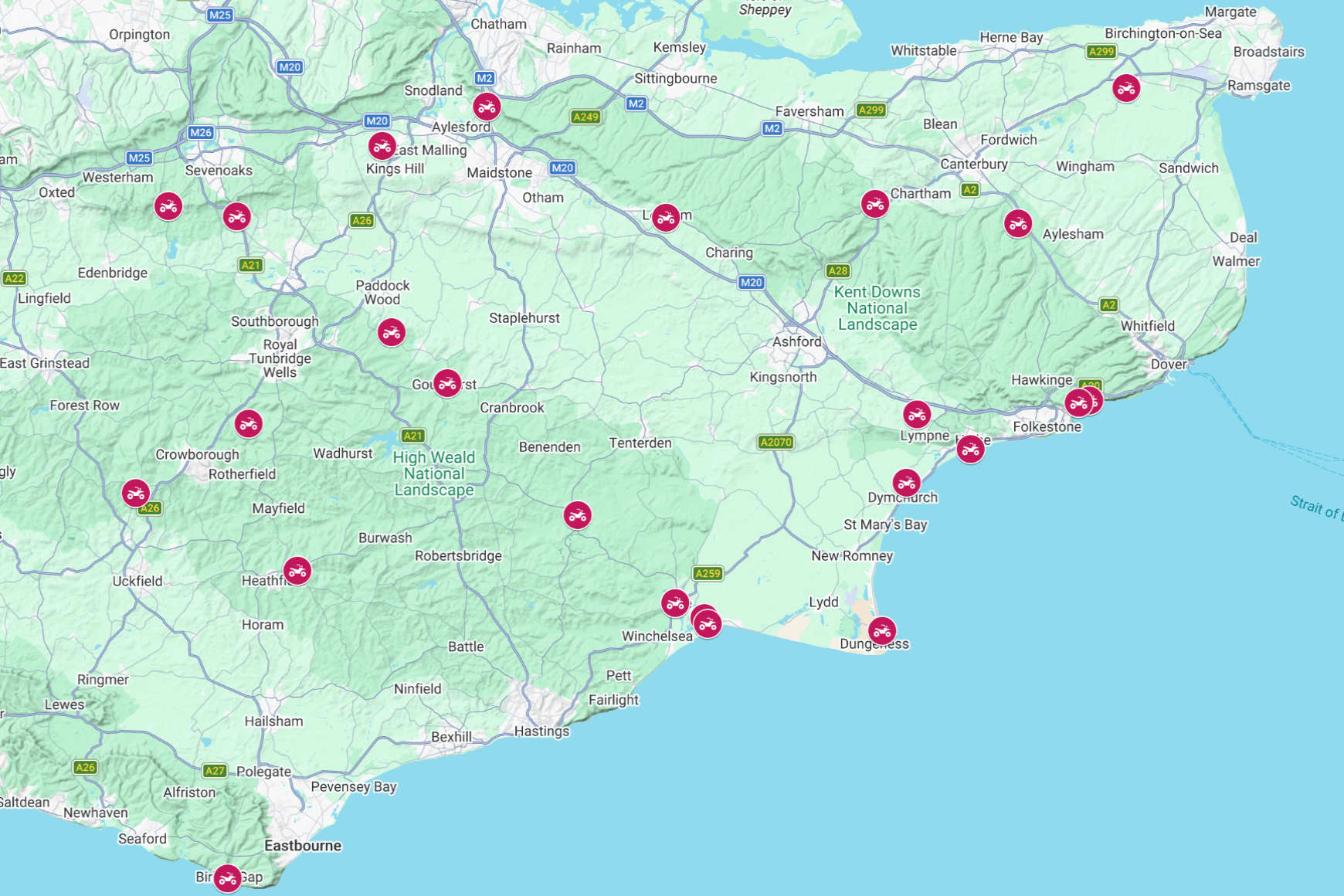 EKAM recommended cafs